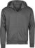 Mikina s kapucňou z ťažkej bavlny „Unlabeled“ - Tee Jays, farba - powder grey, veľkosť - 3XL