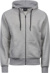 Pánska mikina s kapucňou - Tee Jays, farba - heather grey, veľkosť - XL