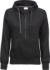 Dámska mikina s kapucňou - Tee Jays, farba - čierna, veľkosť - L