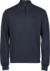 Mikina s 1/4 zipsom a interlock úpletom - Tee Jays, farba - navy, veľkosť - S