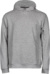 Mikina s kapucňou Athletic - Tee Jays, farba - heather grey, veľkosť - XL