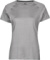 Dámske športové tričko CoolDry - Tee Jays, farba - grey melange, veľkosť - S