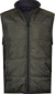 Pánska hybridná strečová vesta - Tee Jays, farba - deep green/black, veľkosť - S