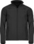 Pánska 3-vrstvová softshellová bunda - Tee Jays, farba - čierna, veľkosť - M