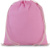 Športový vak z biobavlny - KiMood, farba - dark pink, veľkosť - Onesize