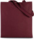 Bavlnená taška s dlhými ušami - KiMood, farba - wine, veľkosť - Onesize
