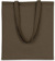 Bavlnená taška s dlhými ušami - KiMood, farba - dark khaki, veľkosť - Onesize