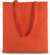 Bavlnená taška s dlhými ušami - KiMood, farba - spicy orange, veľkosť - Onesize