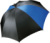 Dáždnik do búrky - KiMood, farba - black/royal blue, veľkosť - Onesize