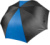 Veľký golfový dáždnik - KiMood, farba - black/royal blue, veľkosť - Onesize