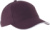 6-panelová šiltovka Orlando so sendvičovým šiltom - Kariban, farba - burgundy/white, veľkosť - Onesize