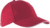 6-panelová šiltovka Orlando so sendvičovým šiltom - Kariban, farba - red/white, veľkosť - Onesize