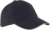 6-panelová šiltovka Orlando so sendvičovým šiltom - Kariban, farba - black/lime, veľkosť - Onesize