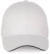 6-panelová šiltovka Sandwich - Kariban, farba - white/navy, veľkosť - Onesize