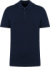 Pánska strečová polokošeľa z materiálu Supima® piqué - Kariban, farba - deep navy, veľkosť - 3XL
