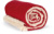 Fleecová deka Sherpa - Kariban, farba - cherry red, veľkosť - Onesize