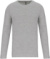 Elastické tričko s dlhým rukávom - Kariban, farba - light grey heather, veľkosť - XL