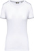 Dámske pracovné tričko "Day-to-Day" - Kariban, farba - white/navy, veľkosť - XXL