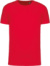 Pánske bio tričko IC - Kariban, farba - red, veľkosť - 4XL