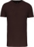 Pánske bio tričko IC - Kariban, farba - chocolate, veľkosť - 5XL