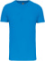 Pánske bio tričko IC - Kariban, farba - tropical blue, veľkosť - M
