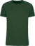 Tričko z ťažkej biobavlny - Kariban, farba - forest green, veľkosť - XXS