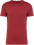 Tričko z ťažkej biobavlny - Kariban, farba - terracotta red, veľkosť - L