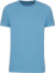 Tričko z ťažkej biobavlny - Kariban, farba - cloudy blue heather, veľkosť - 3XL