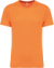 Pánske športové tričko - Kariban, farba - fluorescent orange, veľkosť - M