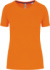 Dámske športové tričko - Kariban, farba - fluorescent orange, veľkosť - M