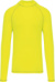 Športové tričko s dlhým rukávom - Kariban, farba - fluorescent yellow, veľkosť - S