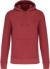 Pánska ekologická mikina s kapucňou - Kariban, farba - terracotta red, veľkosť - XXL