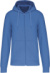 Ekologická mikina s kapucňou - Kariban, farba - light royal blue, veľkosť - S