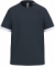 Detské kontrastné športové tričko - Kariban, farba - navy/white, veľkosť - 4/6
