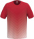 Unisex športové tričko s farebným prechodom - Kariban, farba - sporty red, veľkosť - 3XL