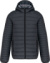 Ľahká pánska prešívaná bunda s kapucňou - Kariban, farba - marl dark grey, veľkosť - 3XL