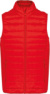Pánska ľahká vesta - Kariban, farba - red, veľkosť - 3XL