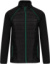 Pracovná hybridná bunda "Day-to-Day" - Kariban, farba - black/kelly green, veľkosť - S