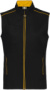 Pánska vesta "Day-to-Day" - Kariban, farba - black/yellow, veľkosť - XXL