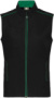 Pánska vesta "Day-to-Day" - Kariban, farba - black/kelly green, veľkosť - XL