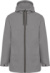 Unisex vetrovka s kapucňou - Kariban, farba - silver, veľkosť - 4XL