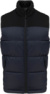 Prešívaná vesta - Kariban, farba - navy/black, veľkosť - 3XL