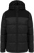 Prešívaná bunda s kapucňou - Kariban, farba - čierna, veľkosť - 3XL