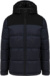 Prešívaná bunda s kapucňou - Kariban, farba - navy/black, veľkosť - L