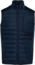 Pánska hybridná vesta - Kariban, farba - mid navy/midnight navy heather, veľkosť - 4XL