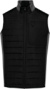 Pánska hybridná vesta - Kariban, farba - black/dark grey heather, veľkosť - XL