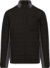 Pánska hybridná bunda - Kariban, farba - black/dark grey heather, veľkosť - 3XL