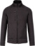 Pánska pletená flísová bunda s melanžovým efektom - Kariban, farba - dark grey melange, veľkosť - XL