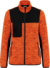 Dámska pracovná pletená fleecová bunda - Kariban, farba - fluorescent orange melange/black, veľkosť - M