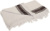 Plážová osuška Fouta - Kariban, farba - natural/chocolate, veľkosť - Onesize
